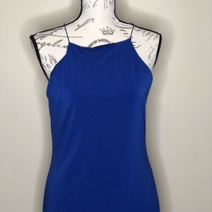 Royal blue dress